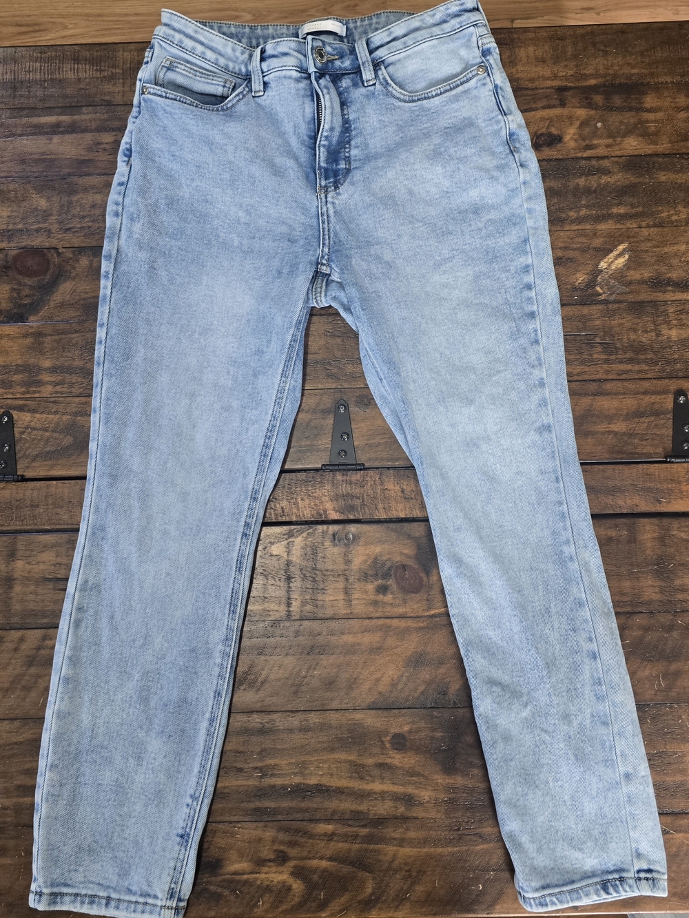 LC Lauren Conrad Light Wash Skinny Jeans